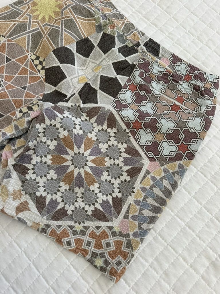 Kith Kith Moroccan Tile Print Seersucker Shorts Size Medium RARE* Size US 32 / EU 48 - 7 Thumbnail