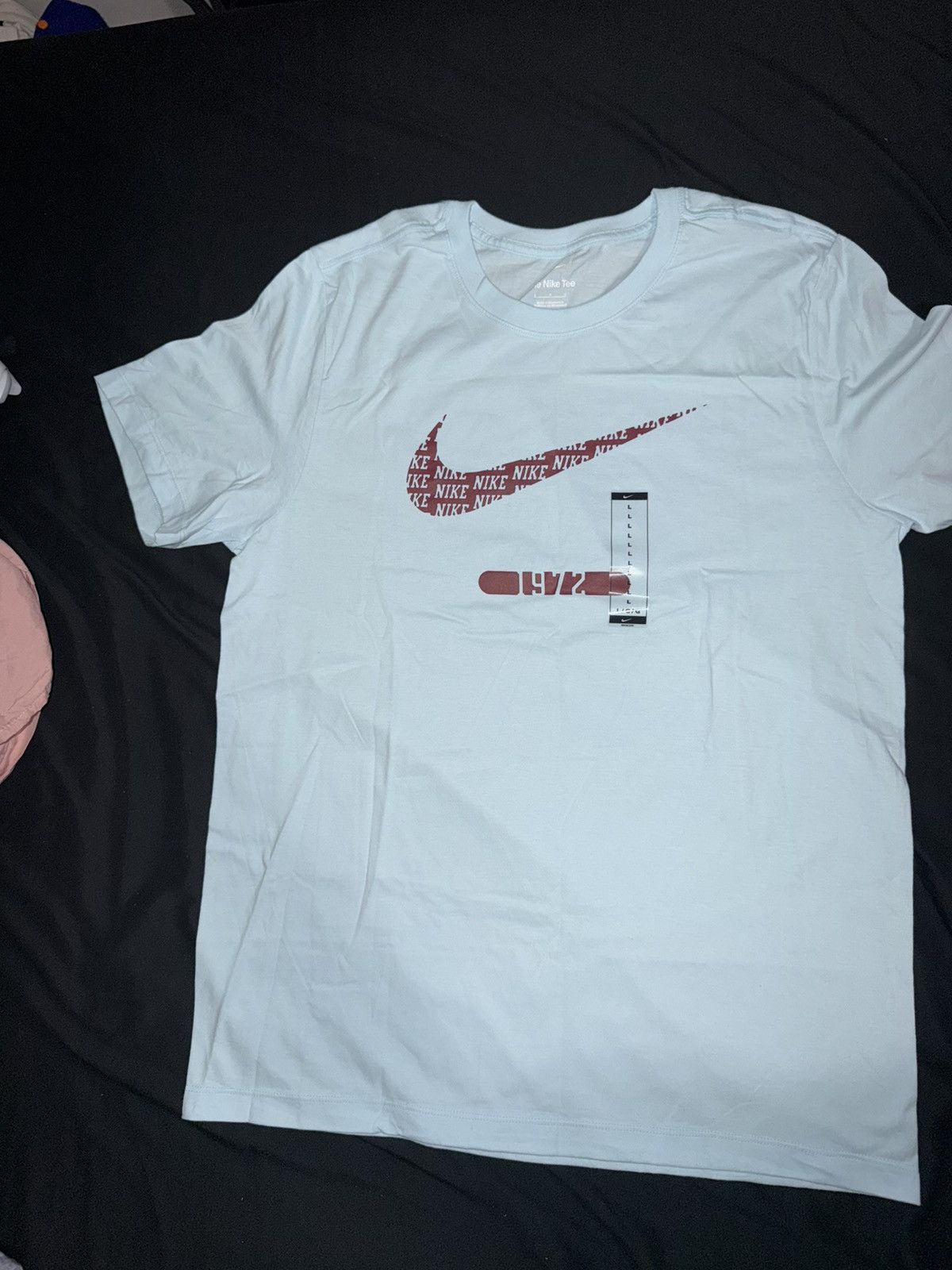Nike Nike T-Shirt Men’s Large Brand New With Tags Light Blue Size US L / EU 52-54 / 3 - 2 Thumbnail