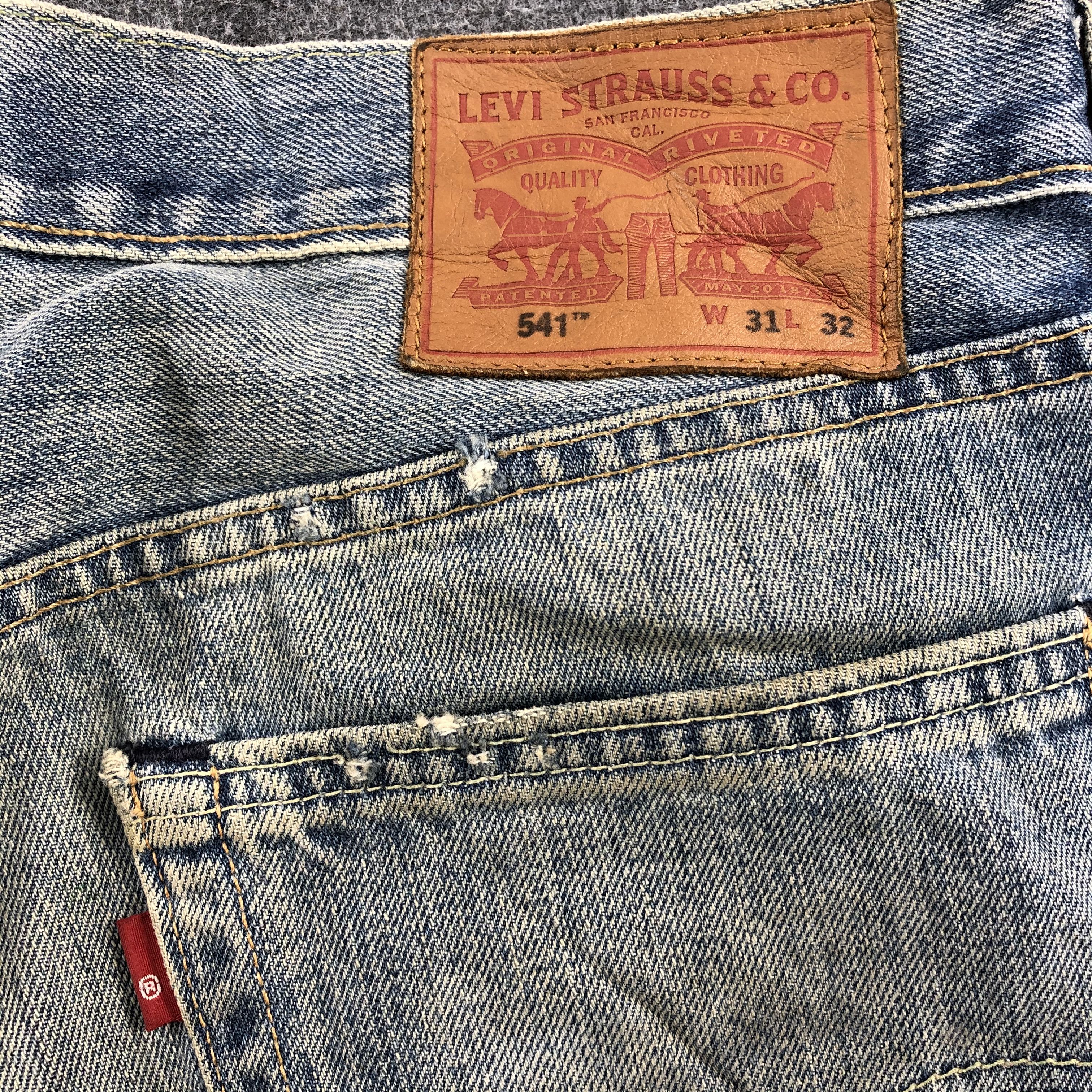 Levi's × Vintage Vintage Distress Levis 541 Jeans-JM1301 Size US 33 - 6 Thumbnail