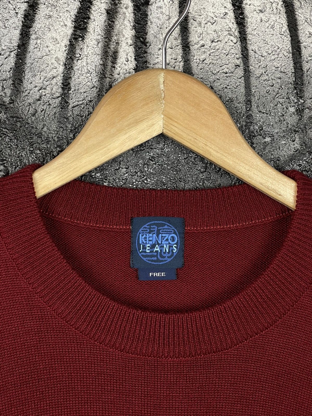 Kenzo × Vintage Vintage Kenzo Jeans Big Logo Sweater Size US L / EU 52-54 / 3 - 10 Thumbnail