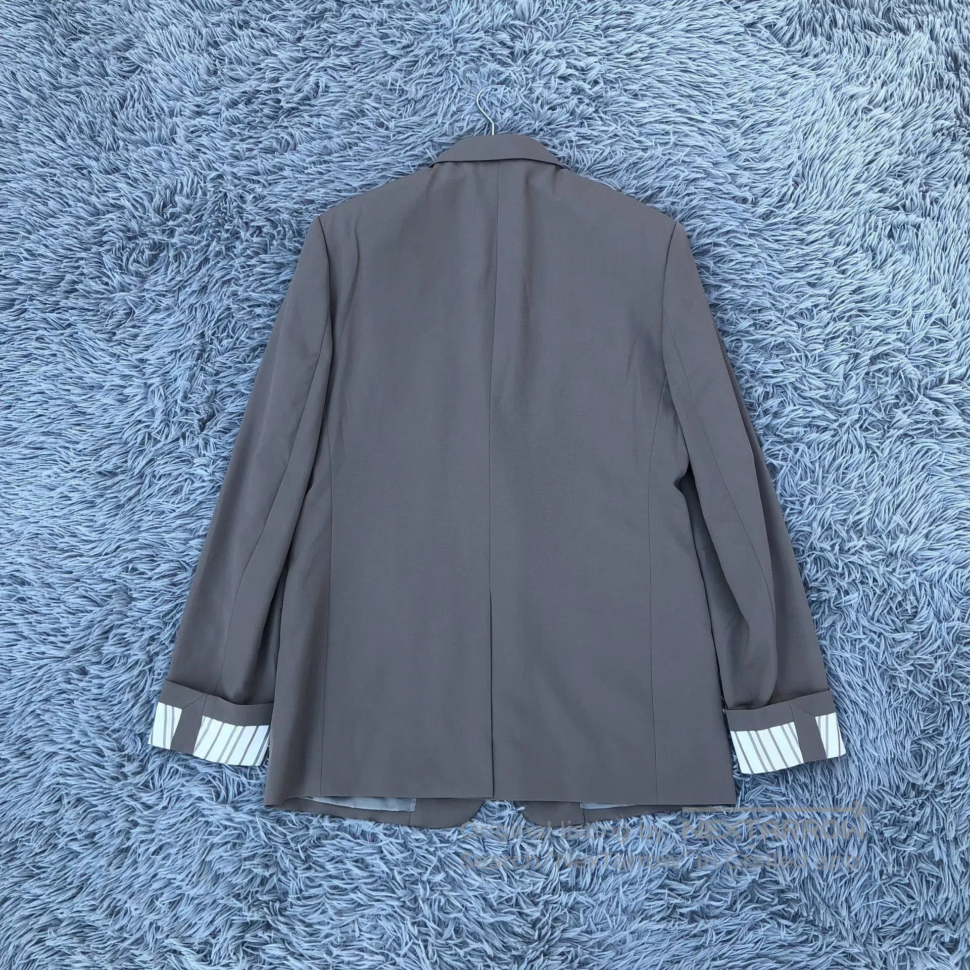 Dior Dior Cuff Logo Khaki Blazer. Size US M / EU 48-50 / 2 - 3 Thumbnail