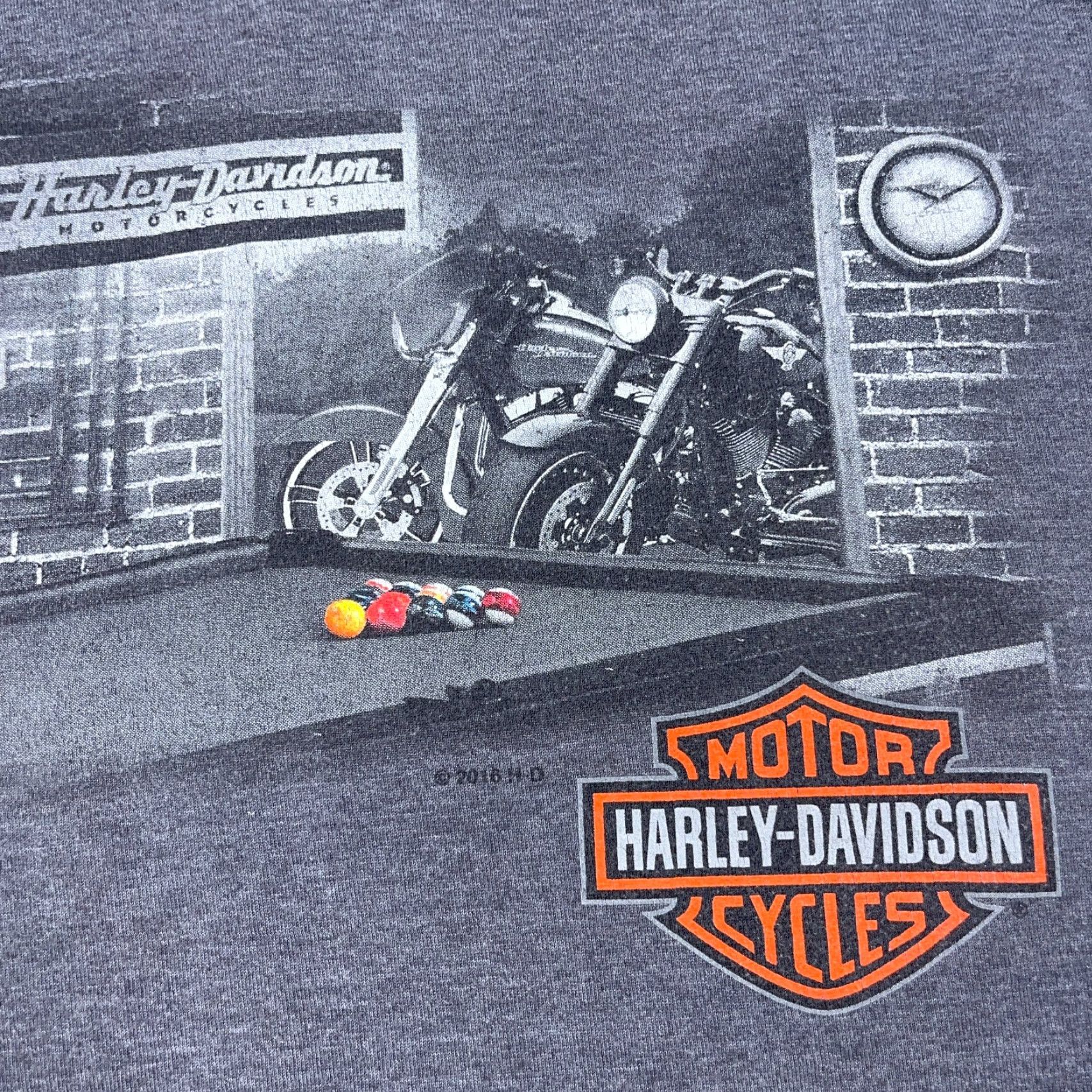 Harley Davidson VINTAGE Harley-Davidson Shirt Men L Gray Crew Neck Graphic Print Logo 80s Retro Motorcycle Biker USA Long Sleeve Cotton Jersey Size US L / EU 52-54 / 3 - 4 Thumbnail