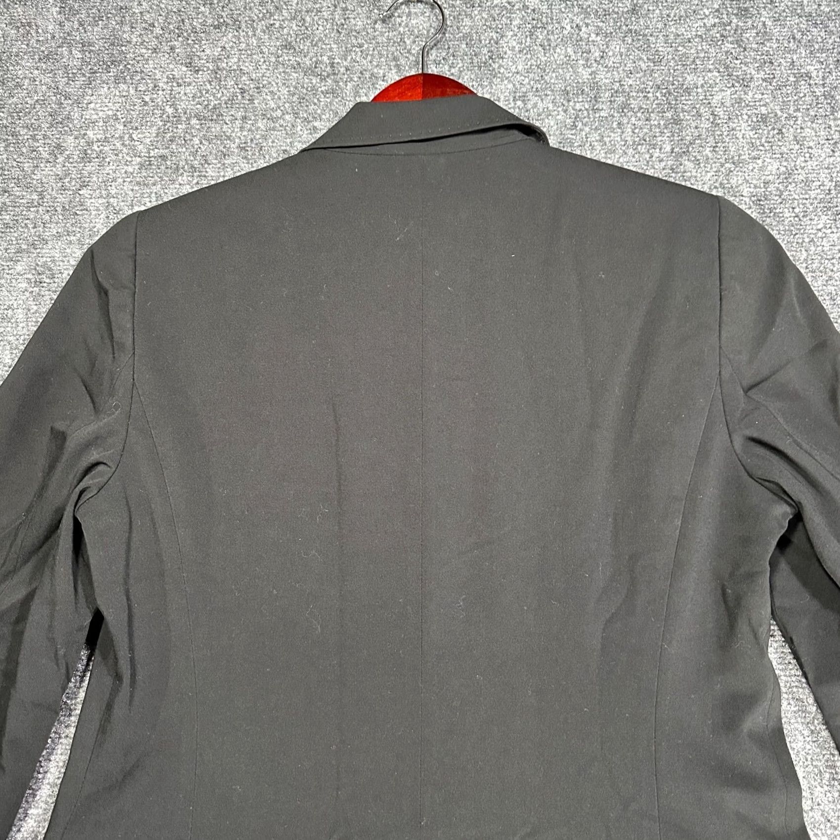 Elie Tahari Elie Tahari Blazer Womens 10 Jacket One-Button Notch Collar Pockets Lined Stretch Black Blazer, 10 Womens Mens Womens? Size L / US 10 / IT 46 - 8 Thumbnail