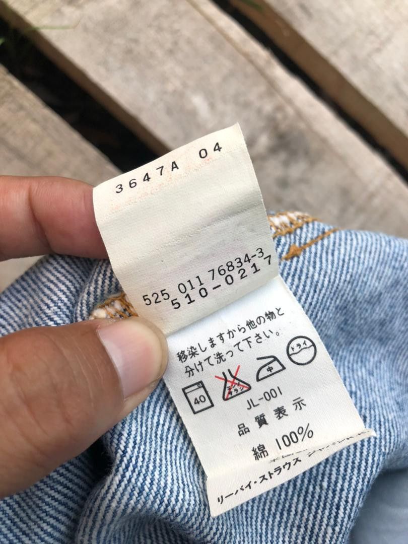 Levi's Vintage Levi's 510-0217 Denim Jeans W30 L34 Size US 29 - 5 Thumbnail