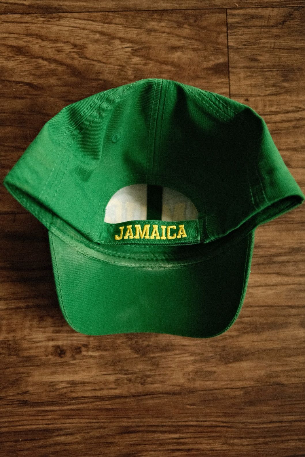 Vintage Jamaica "ONE LOVE" Velcro Strap Hat Size ONE SIZE - 3 Thumbnail