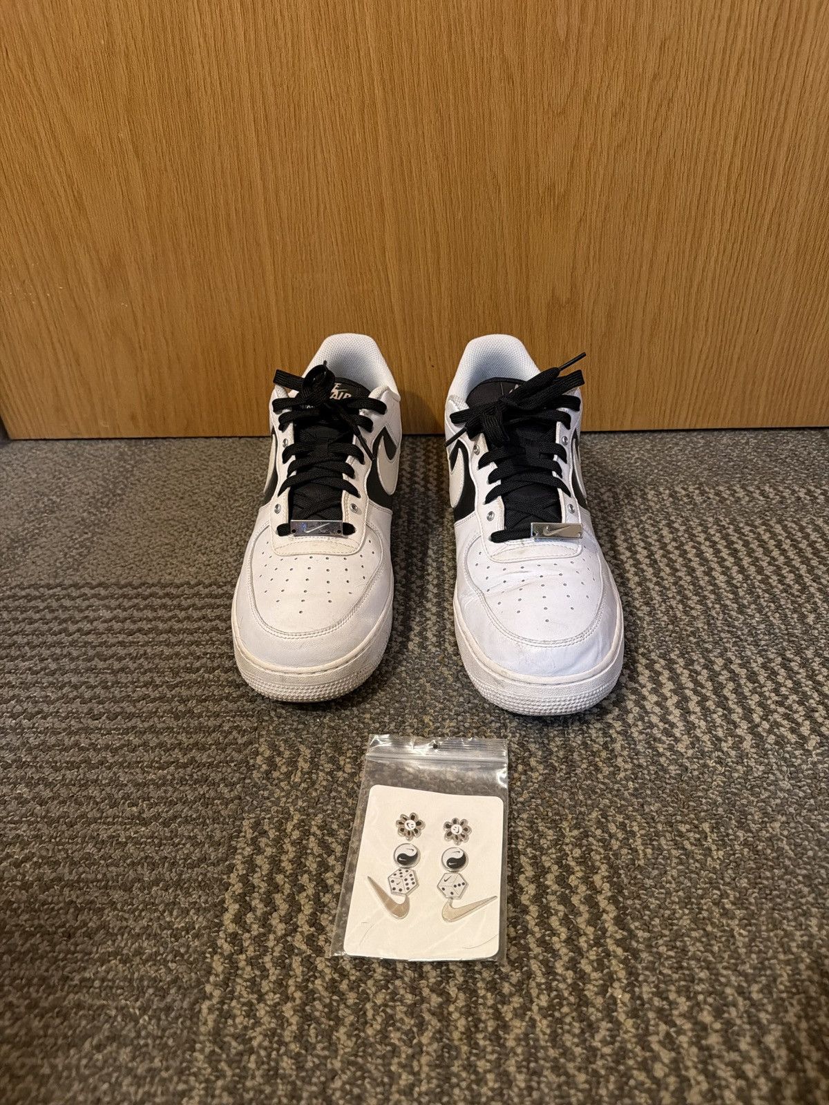 Nike Nike Air Force 07 Premium Silver Chain Size US 13 / EU 46 - 3 Thumbnail