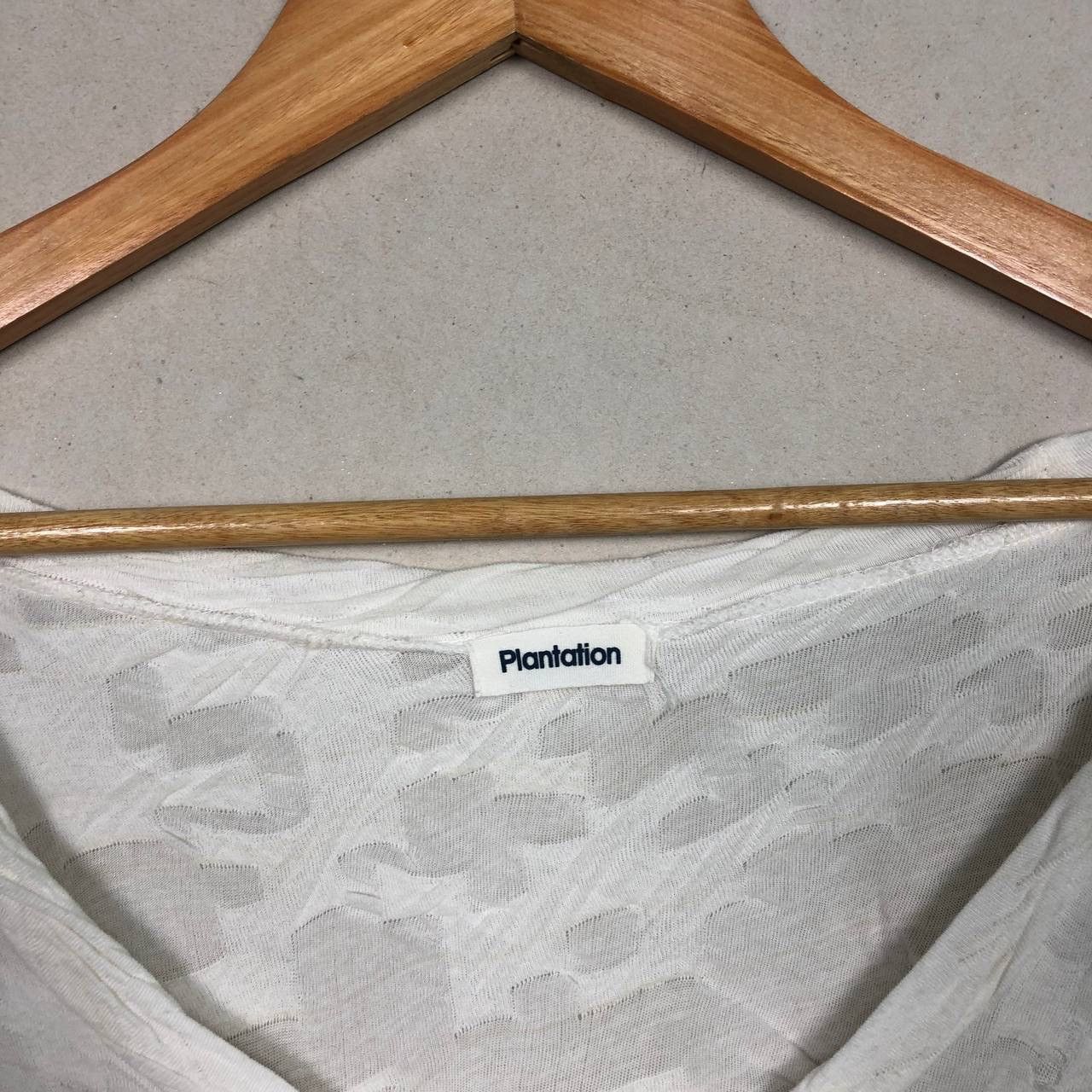 Issey Miyake Issey Miyake Plantation White Tshirt Size M / US 6-8 / IT 42-44 - 7 Thumbnail