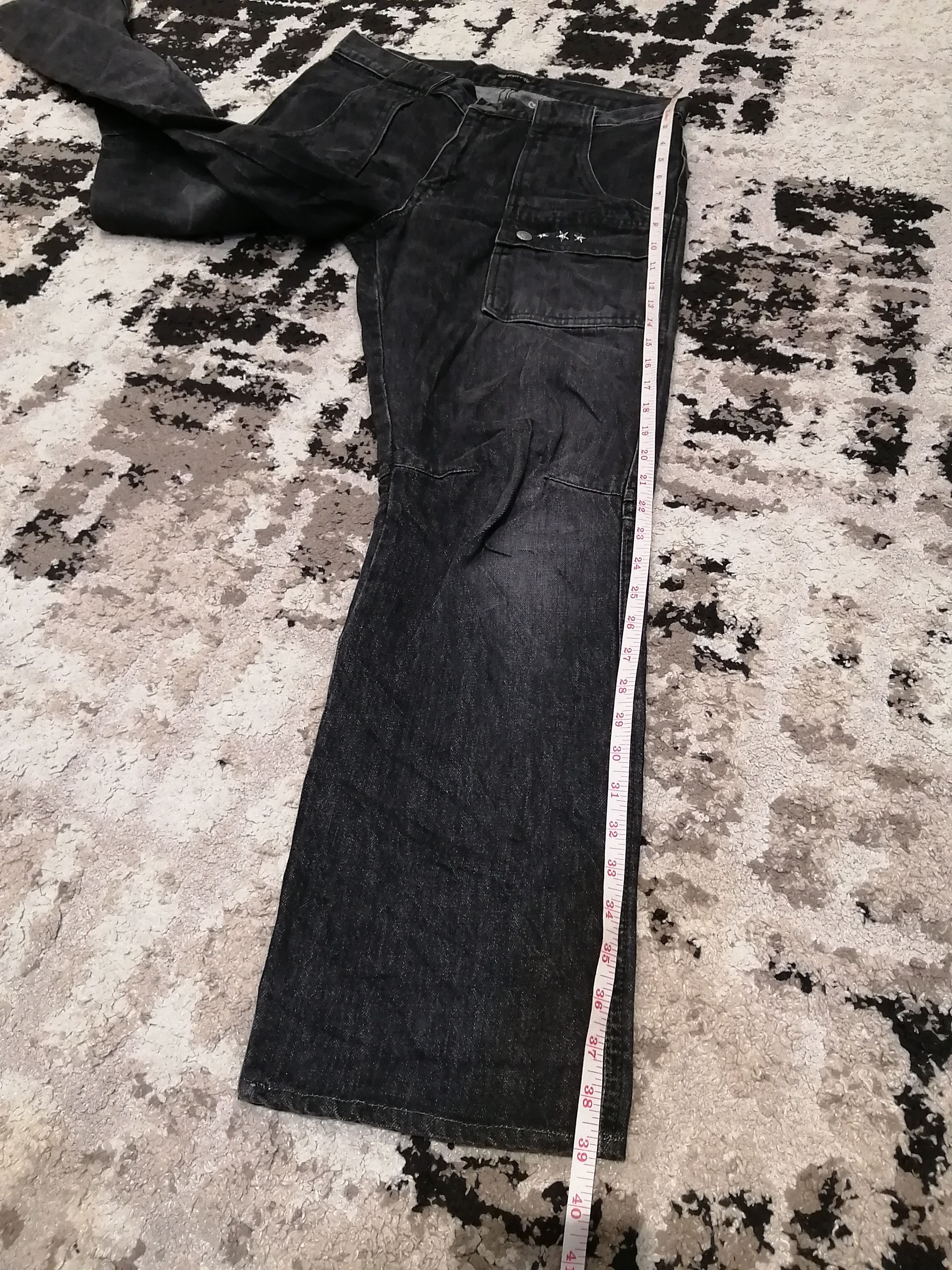 Japanese Brand Root Three Japan 6 Pocket Bushpants Jeans Size US 33 - 14 Thumbnail