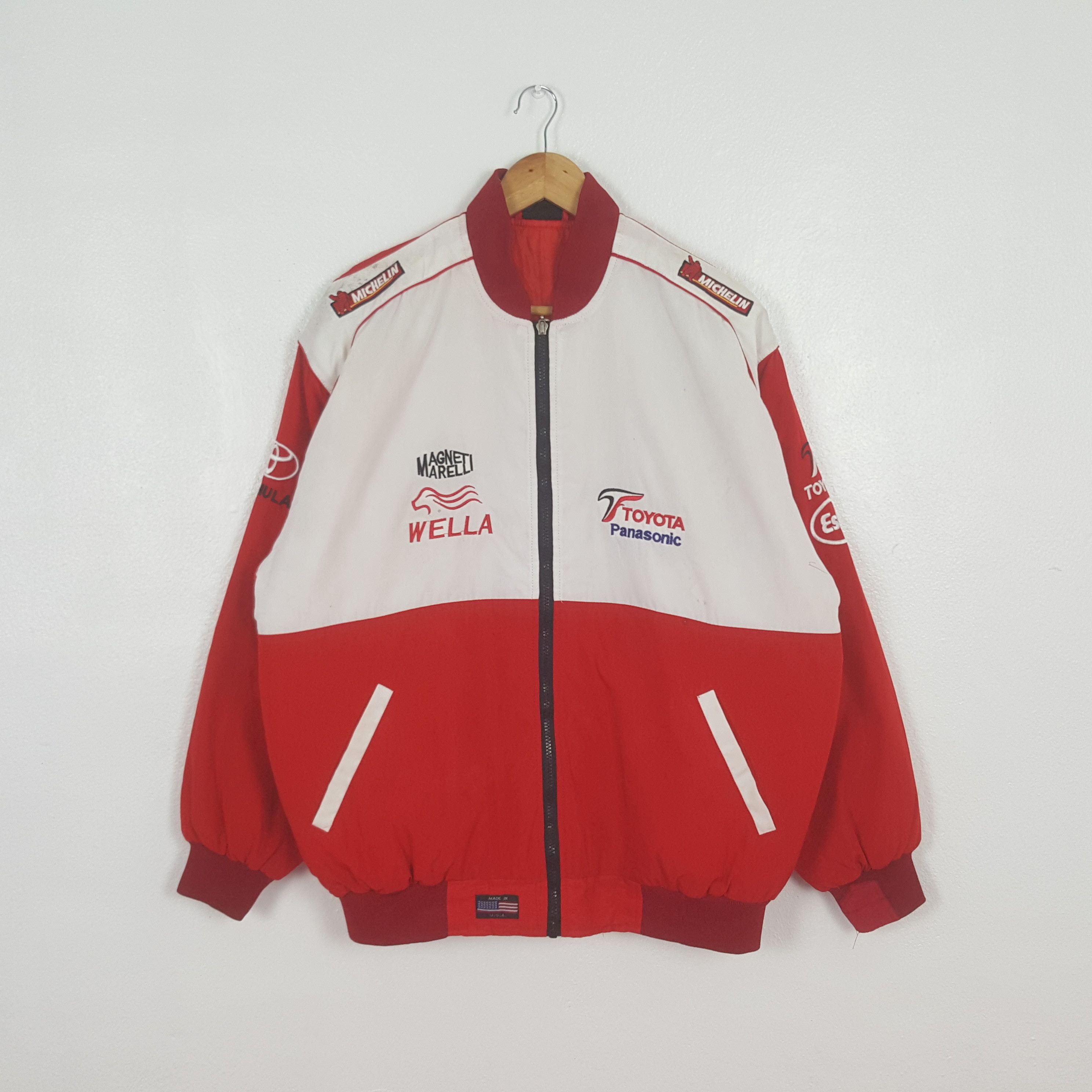 Formula 1 Vintage Toyota Michelin Racing Formula One Jacket C304N6 Size US XL / EU 56 / 4 - 3 Thumbnail