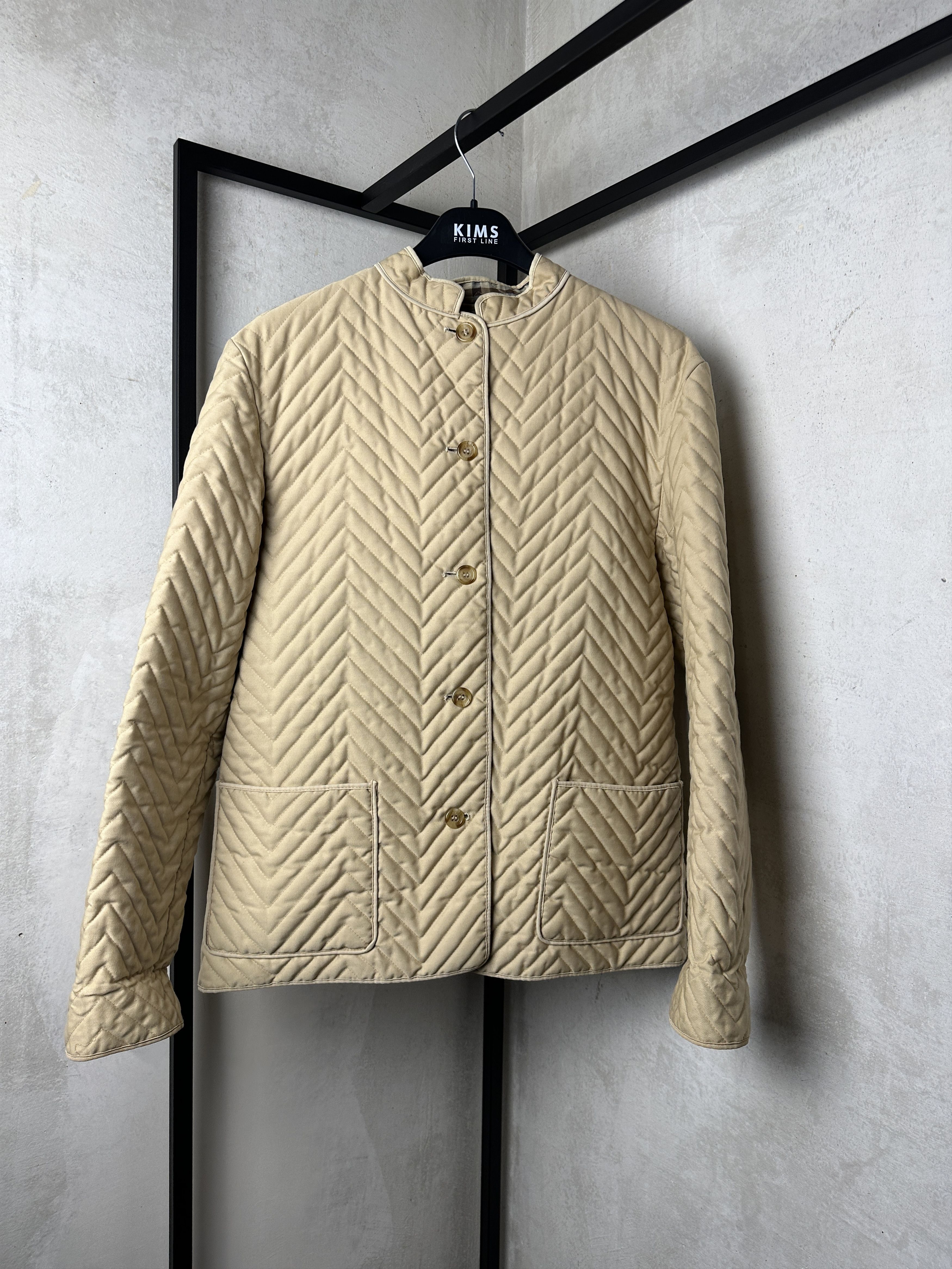 Aquascutum Aquascutum Checkered Liner Quilted Coat Jacket Size US M / EU 48-50 / 2 - 1 Thumbnail