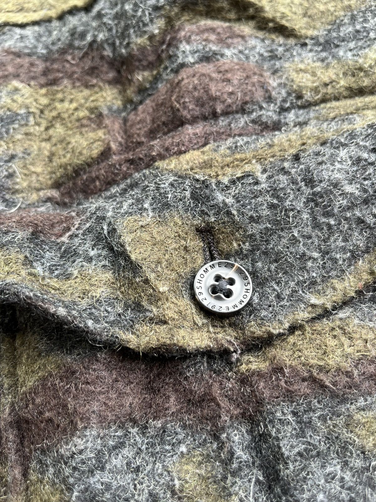 If Six Was Nine × Japanese Brand × Le Grande Bleu (L.G.B.) Japanese 291295=Homme army wool jacket Size US M / EU 48-50 / 2 - 9 Thumbnail