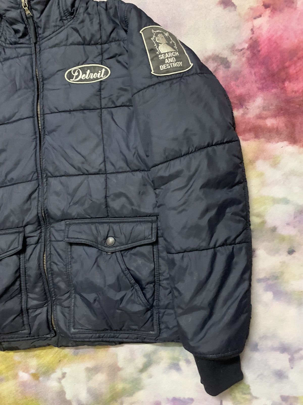 Hysteric Glamour Vintage HYSTERIC GLAMOUR Detroit Puffer Jacket Size US M / EU 48-50 / 2 - 4 Thumbnail