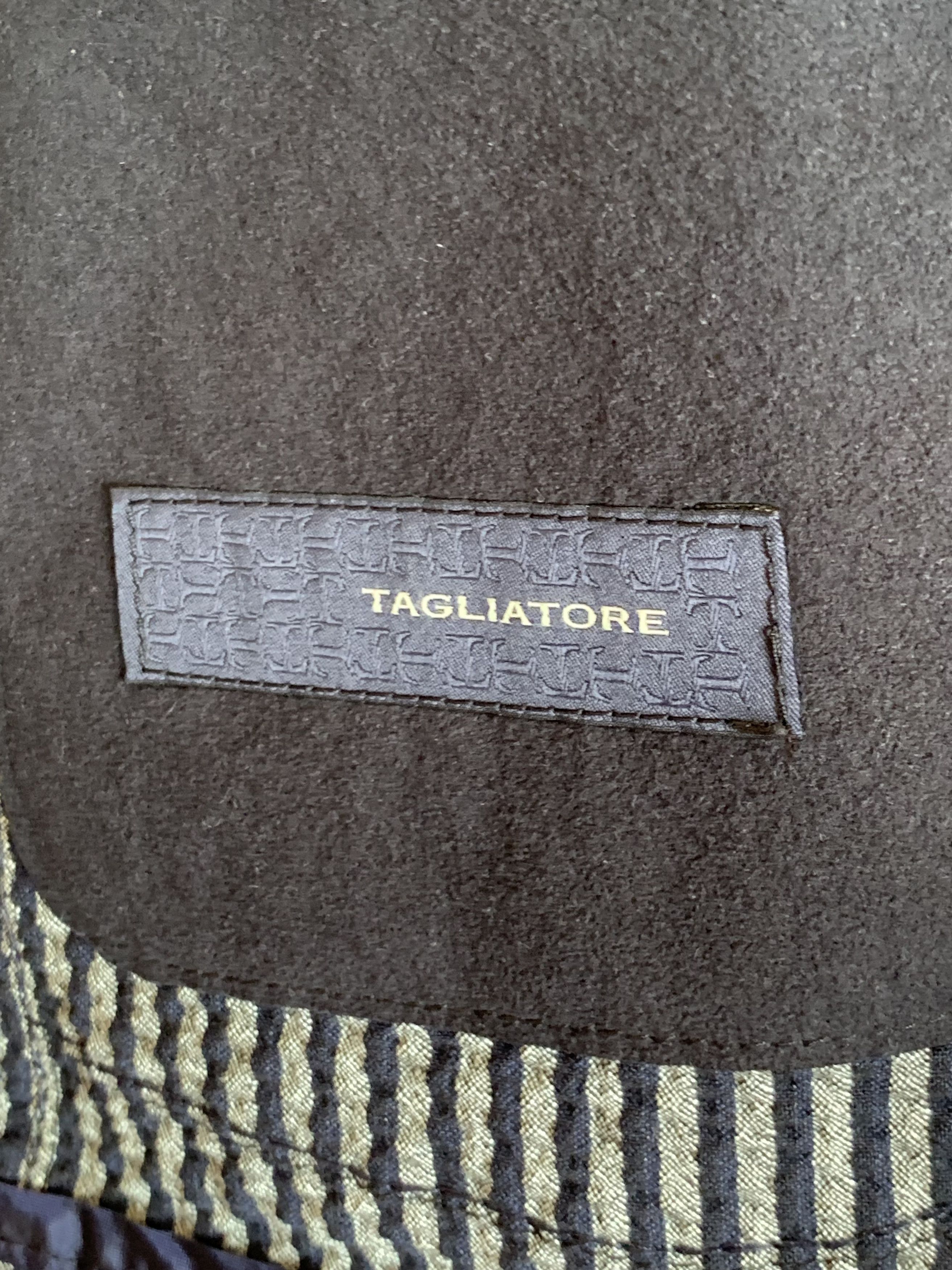 Tagliatore Tagliatore Seersucker Double Breasted Blazer IT 50 Size 40R - 5 Thumbnail