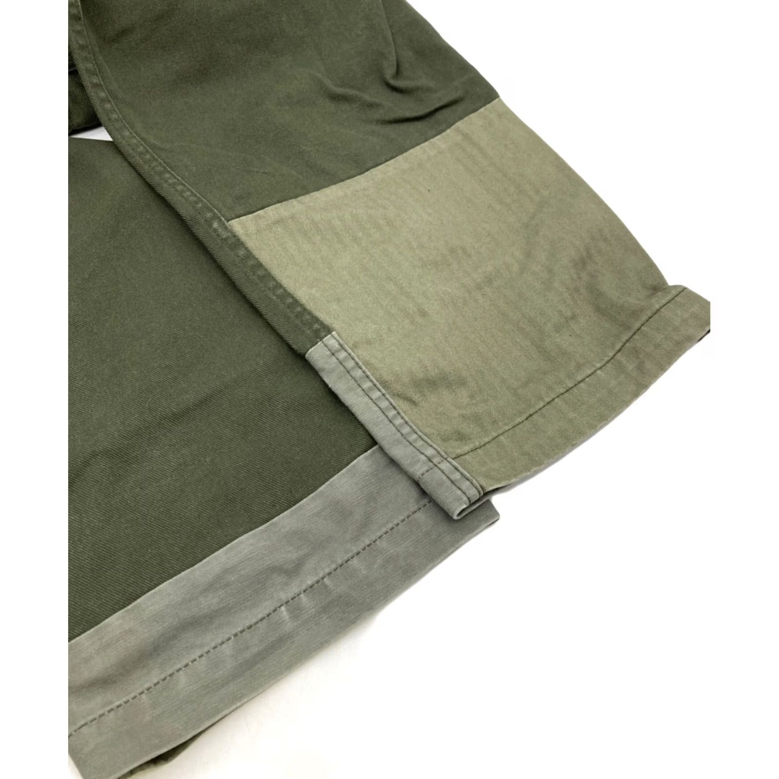 Engineered Garments Engineered Garments Fatigue Pants Green Cotton Patchwork Size S Men's Size US 29 - 6 Thumbnail