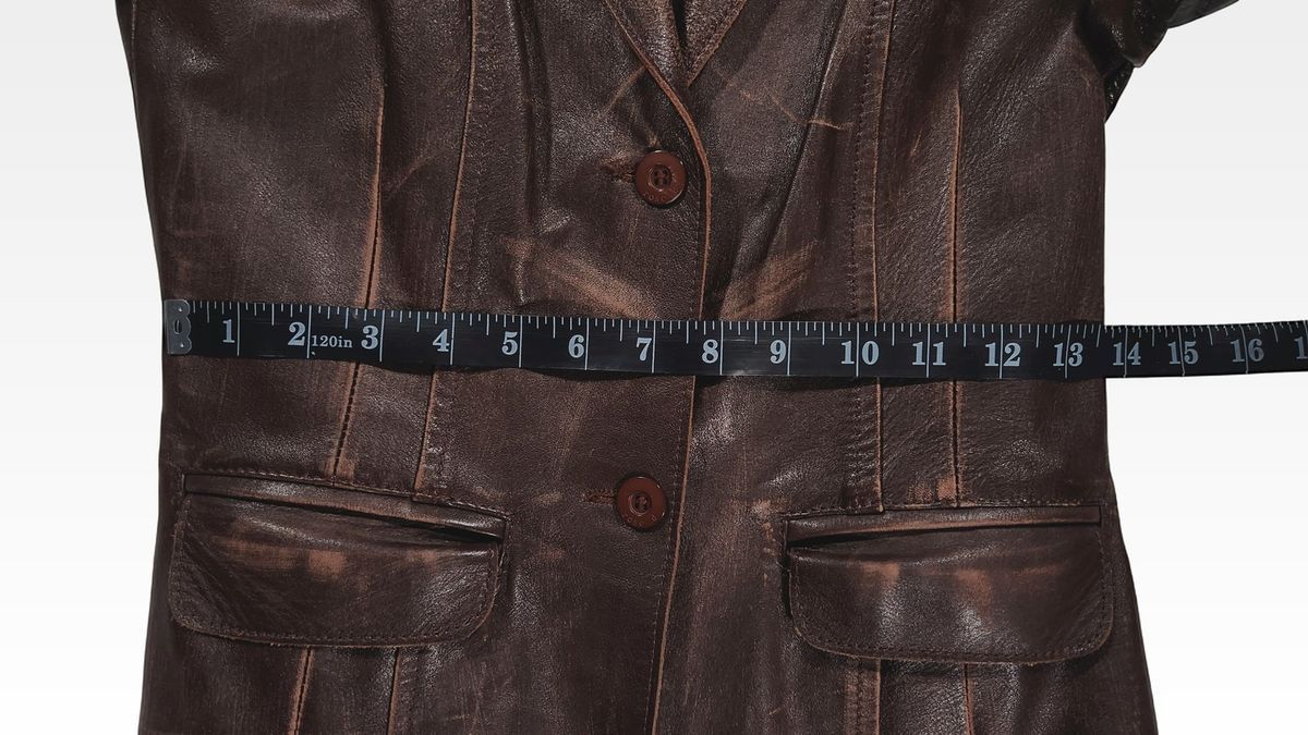 Other Rose D. Women's Leather Blazer Jacket Size 40 Moto Tailored Size S / US 4 / IT 40 - 6 Thumbnail