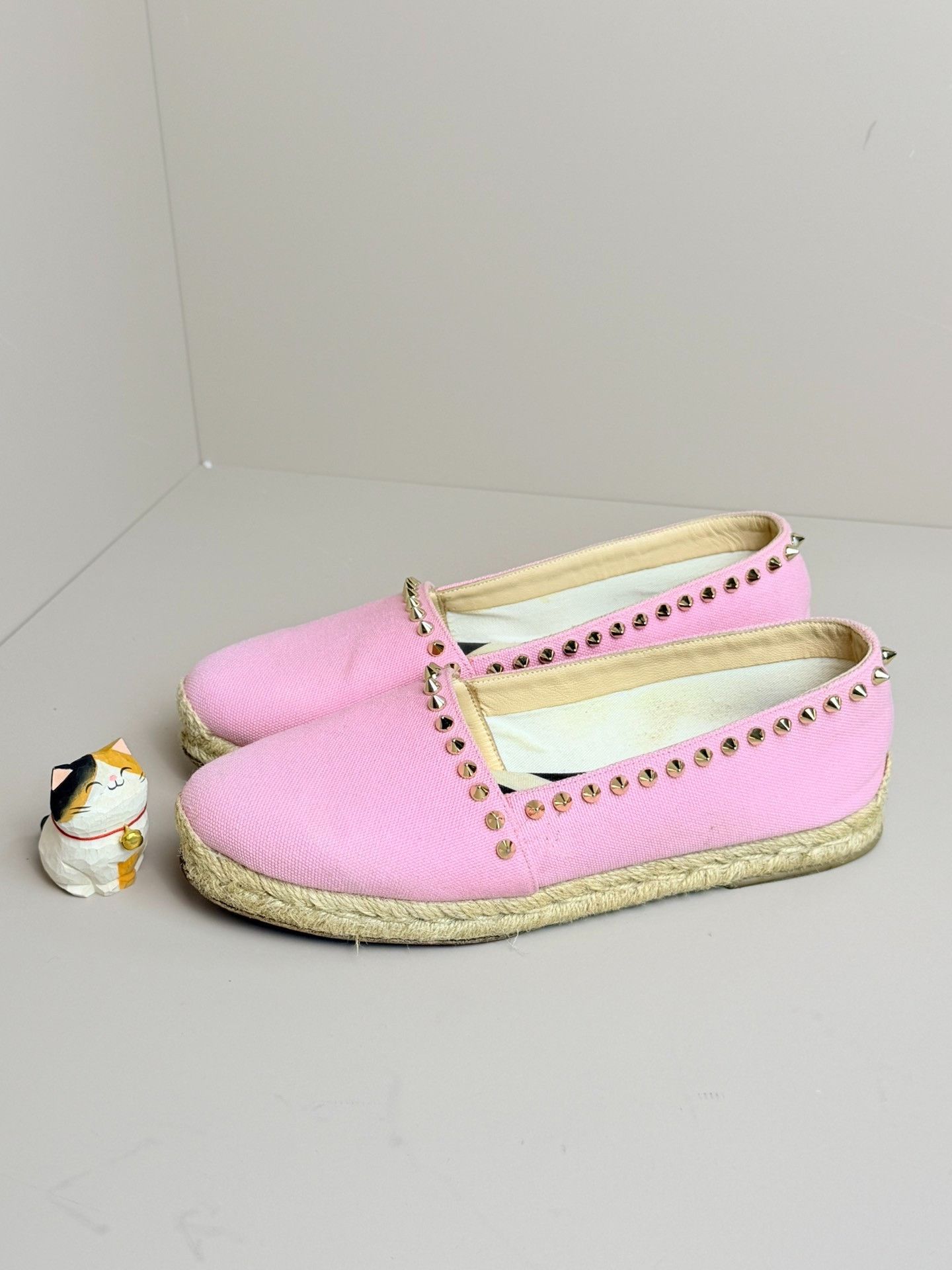 Christian Louboutin Christian Louboutin Pink Lowtop Sneakers us_6 Women Size US 6 / IT 36 - 1 Thumbnail