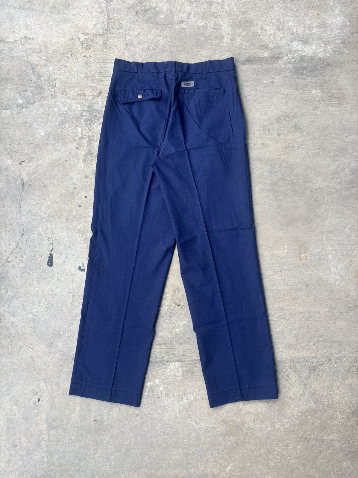 Kansai Yamamoto Vintage Kansai Uniform Casual Pants Navy Size US 30 / EU 46 - 1 Thumbnail