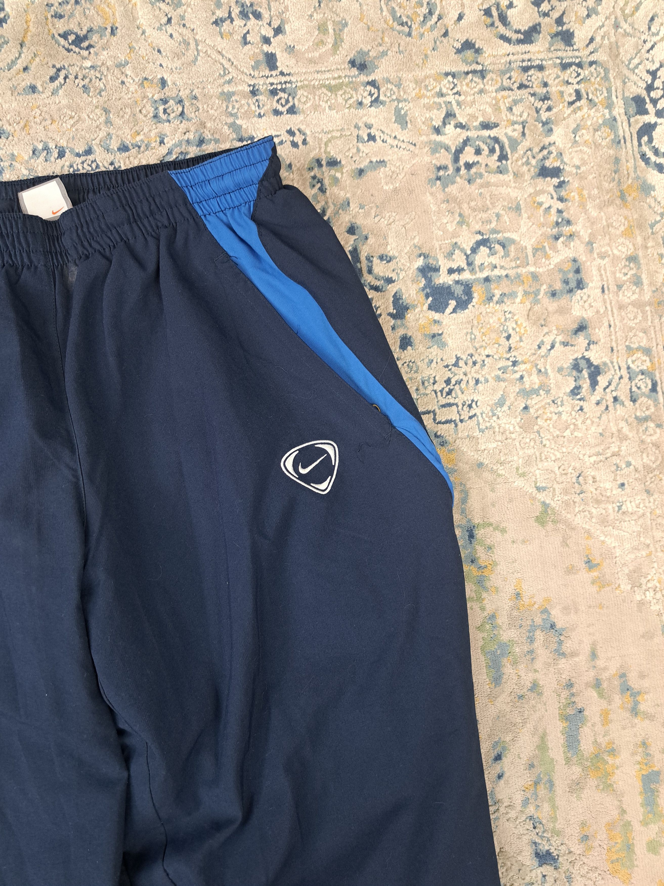 Nike Vintage 00s Nike Trackpants Blokecore Streetwear Size US 30 / EU 46 - 2 Thumbnail