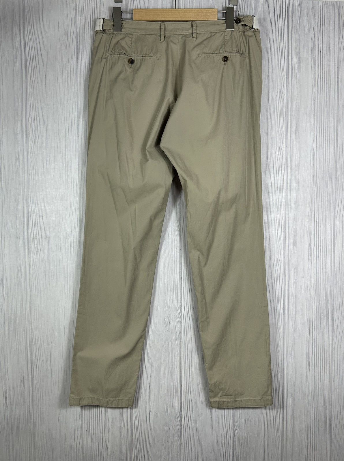 Gucci Gucci Beige Skinny Chino Pants Trousers Italy Size 52 Size US 36 / EU 52 - 5 Thumbnail