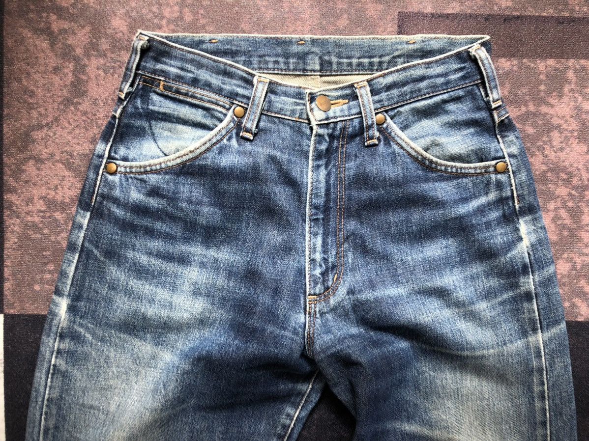 If Six Was Nine Vintage 80s Wrangler Blue Bells Selvedge Jeans Size US 28 / EU 44 - 3 Thumbnail