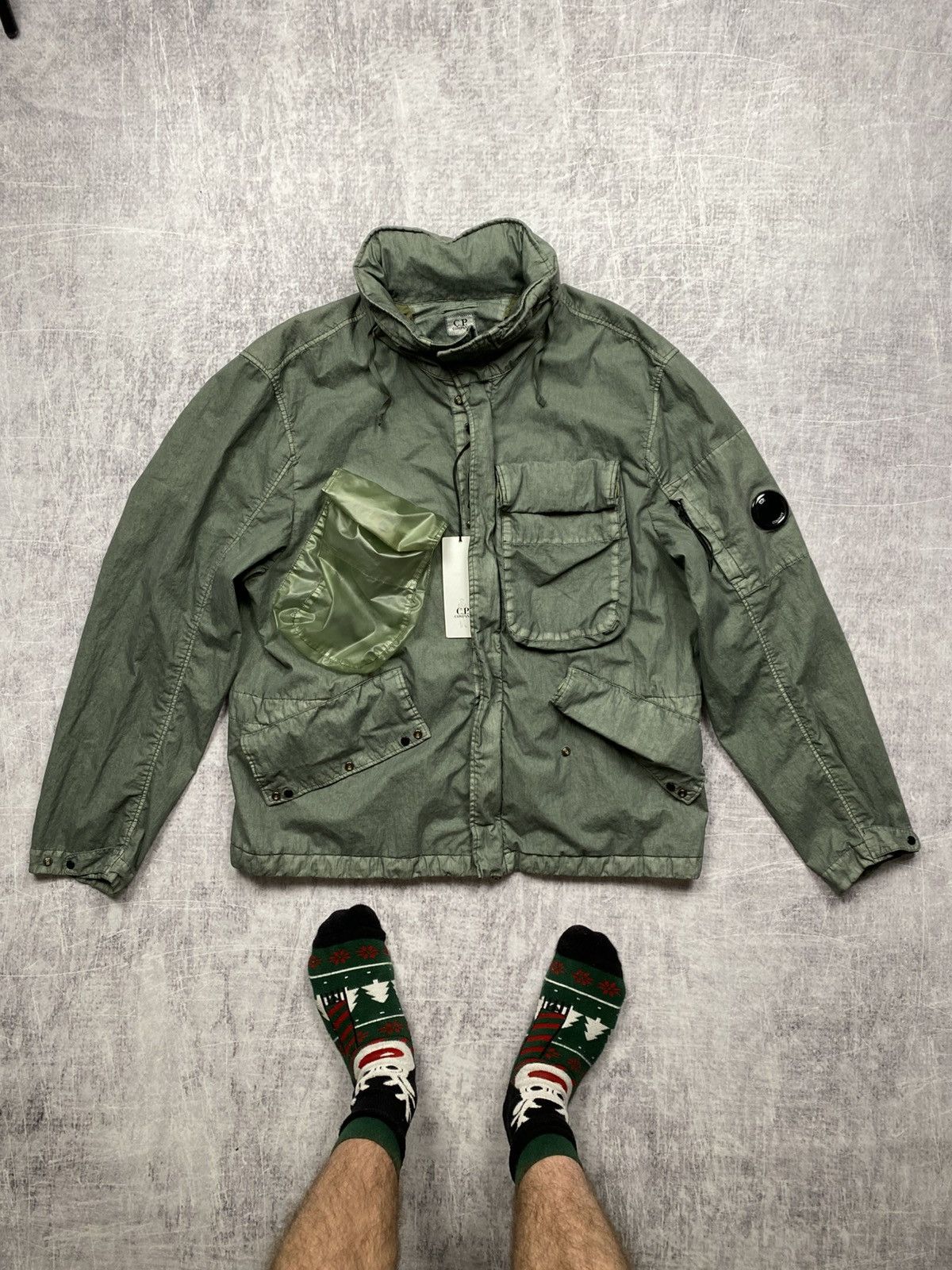 C.P. Company C.P. Company 50 Fili Gum Mixed jacket Size US M / EU 48-50 / 2 - 1 Thumbnail