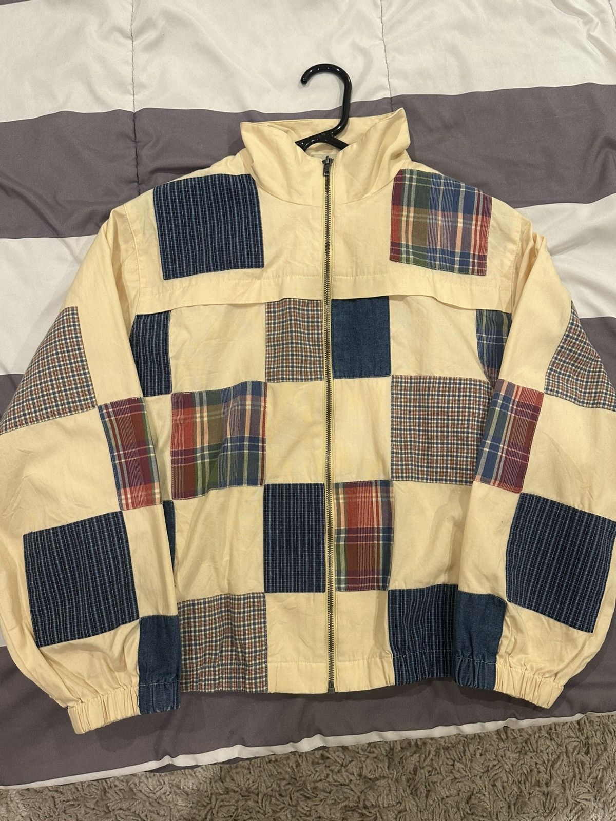 Vintage Vintage Koret City Blues Patchwork Jacket Size US S / EU 44-46 / 1 - 1 Thumbnail