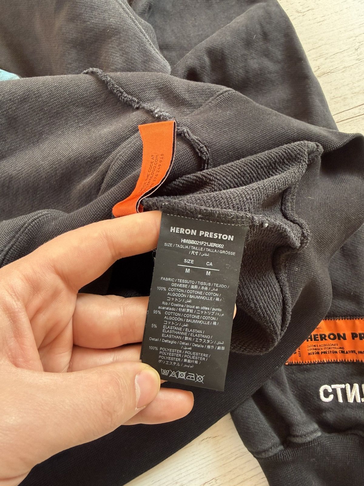 Heron Preston Hoodie heron preston Size US M / EU 48-50 / 2 - 7 Thumbnail