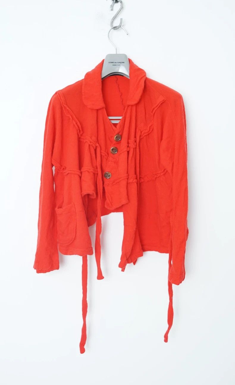 Comme des Garcons Comme des Garçons Short Jacket with Ribbons Size US M / EU 48-50 / 2 - 1 Thumbnail