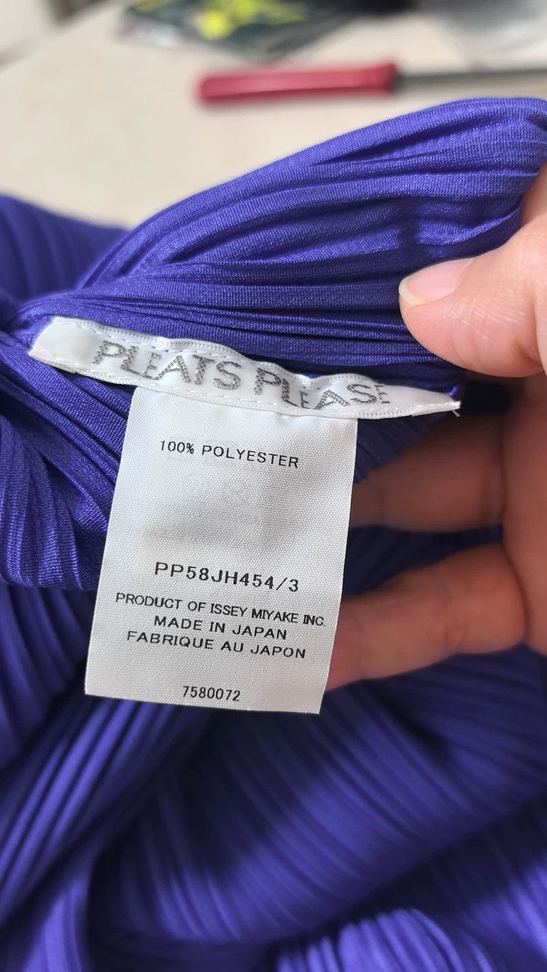 Issey Miyake Issey Miyake size:3 Purple fringed vest dress Size M / US 6-8 / IT 42-44 - 3 Thumbnail