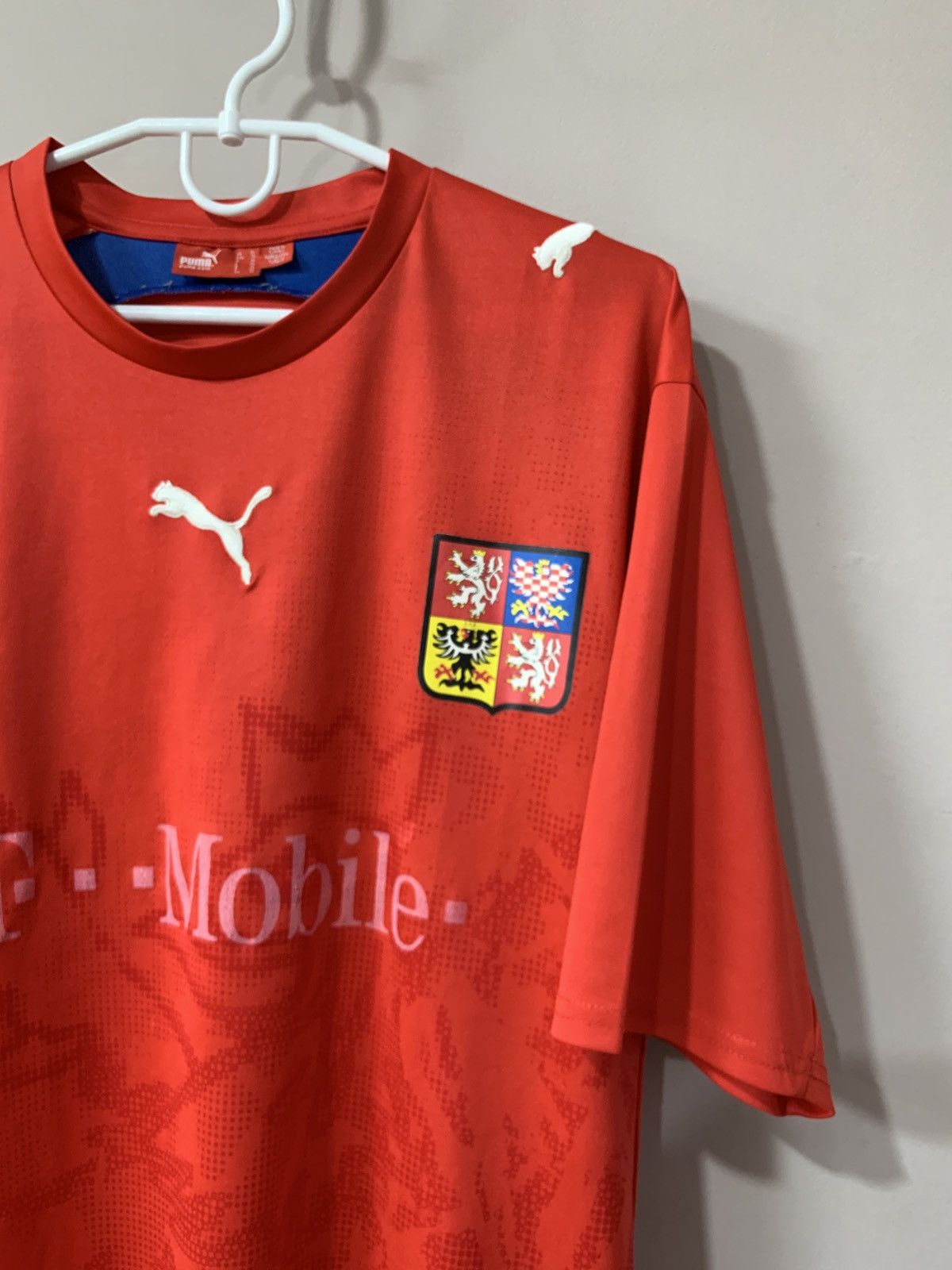 Puma Czech Republic vintage 2006 2008 home soccer shirt jersey XL Size US XL / EU 56 / 4 - 4 Thumbnail