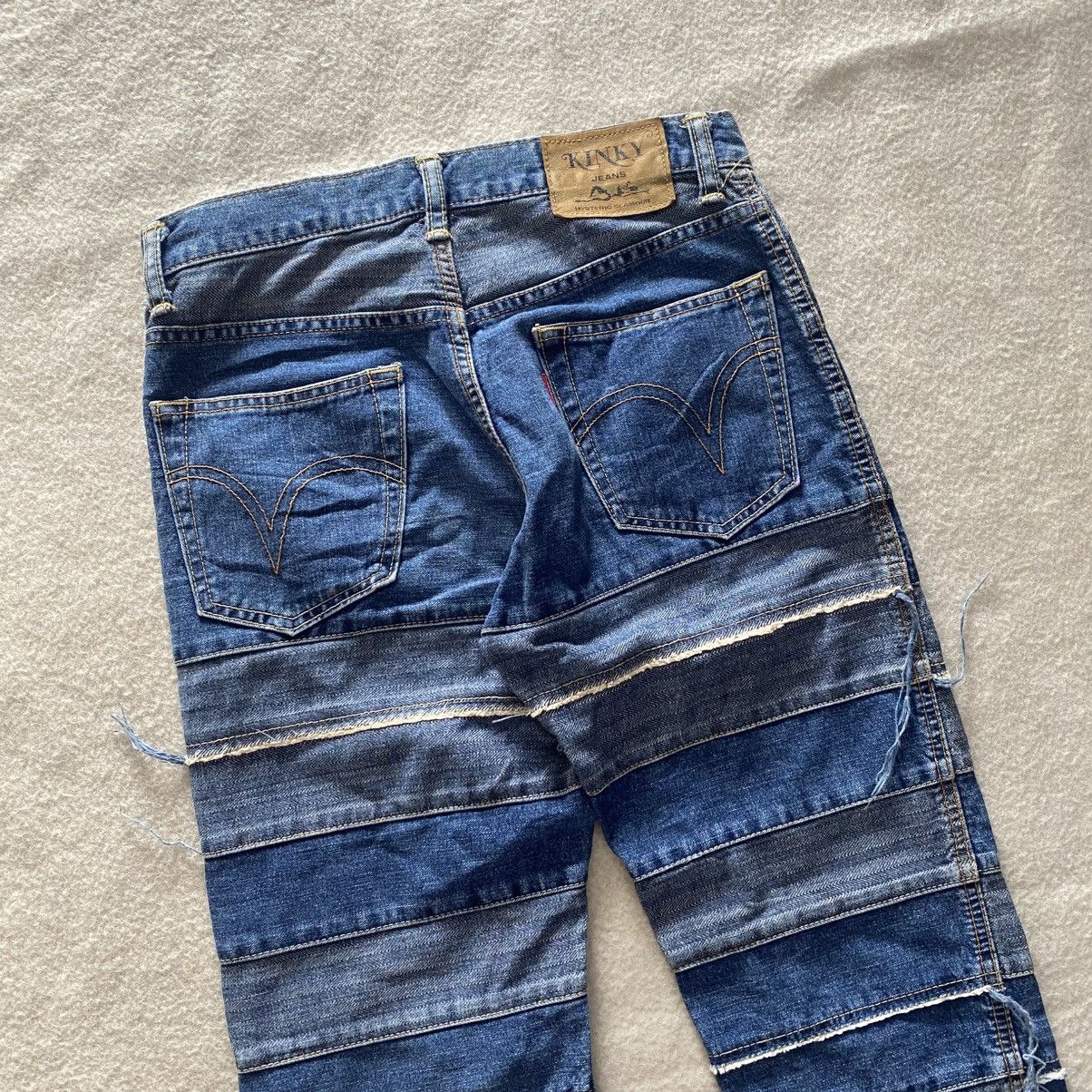 Hysteric Glamour × Japanese Brand Vintage 90's Kinky Hysteric Glamour Hagi Jeans W28 Size US 28 / EU 44 - 8 Thumbnail