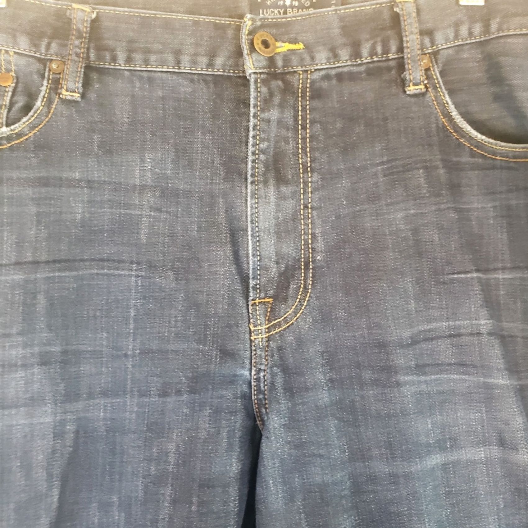 Lucky Brand Lucky Brand 363 Vintage Straight Jeans - Medium Wash - 40x25 - Denim Flex - Men Size US 40 / EU 56 - 4 Thumbnail