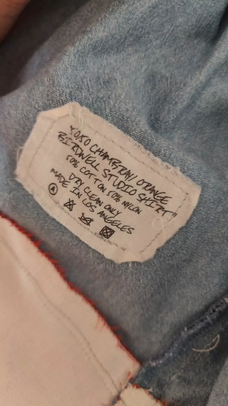 Greg Lauren greg lauren Men's shirts 2506-Nextarrow Size US XXL / EU 58 / 5 - 4 Thumbnail