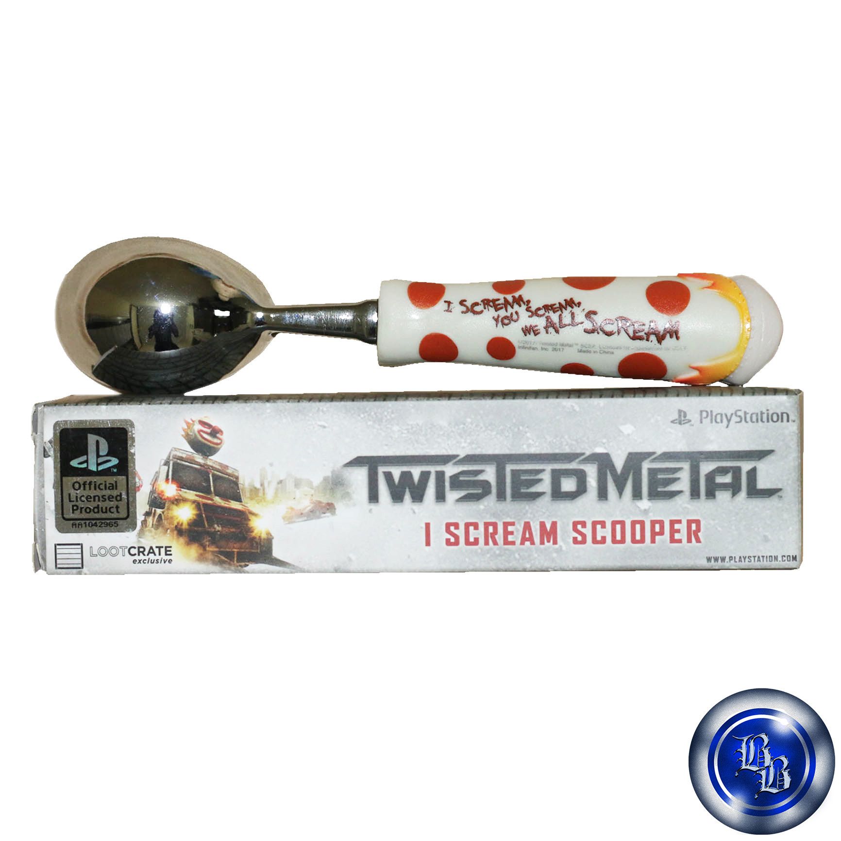 The Game Twisted Metal PlayStation Ice Cream Scooper - PS Official Size ONE SIZE - 1 Thumbnail