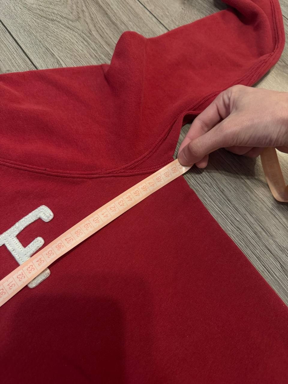 Abercrombie & Fitch abercrombie fitch sweatshirt men size s red/white big logo Size US S / EU 44-46 / 1 - 8 Thumbnail