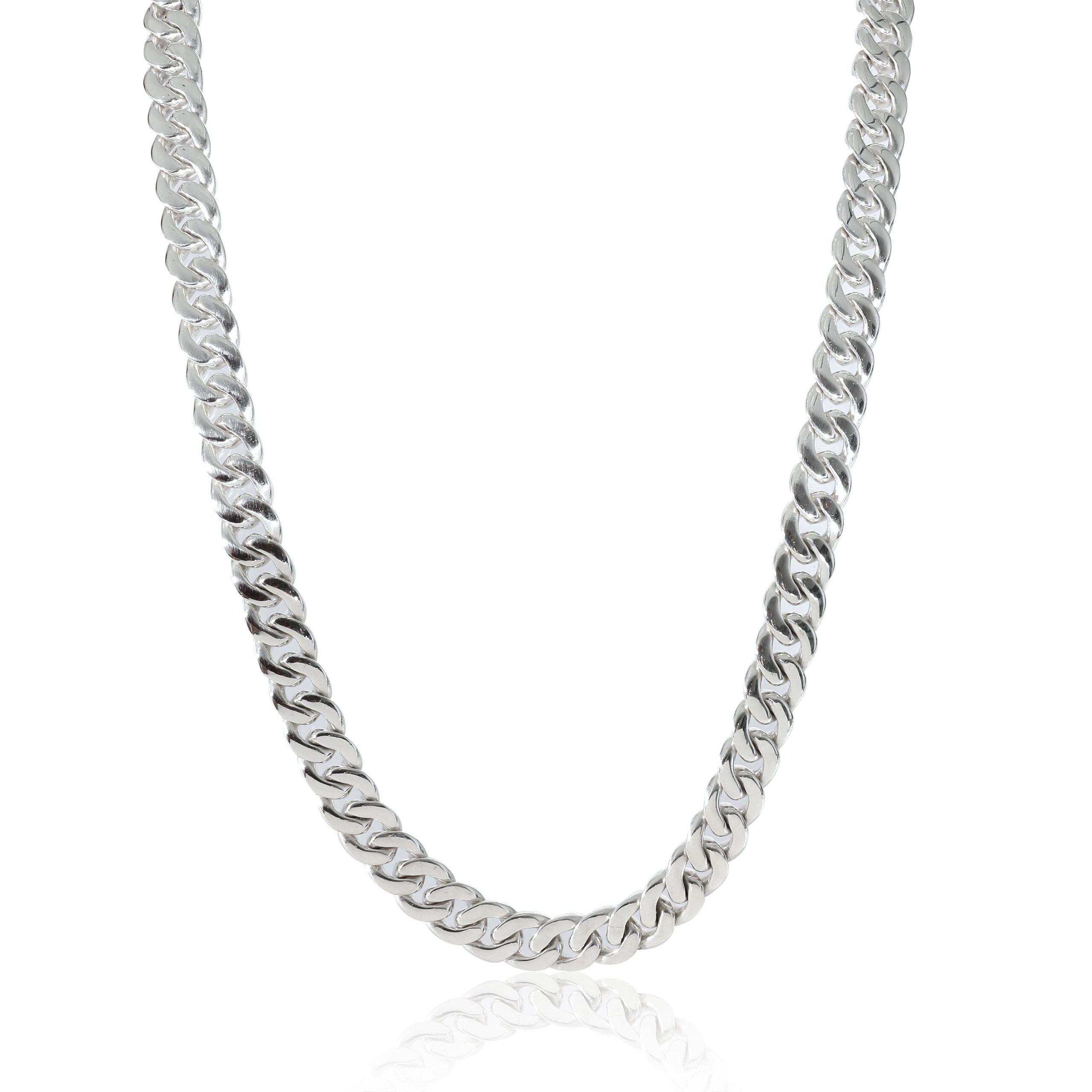 image of David Yurman Curb Link Necklace In Sterling Silver, Women's