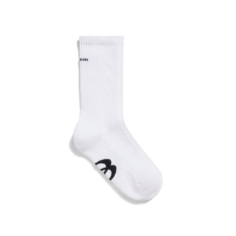 Balenciaga o1in1g0126 Size: XL / Unity Sports Icon Socks in White Size ONE SIZE - 1 Thumbnail