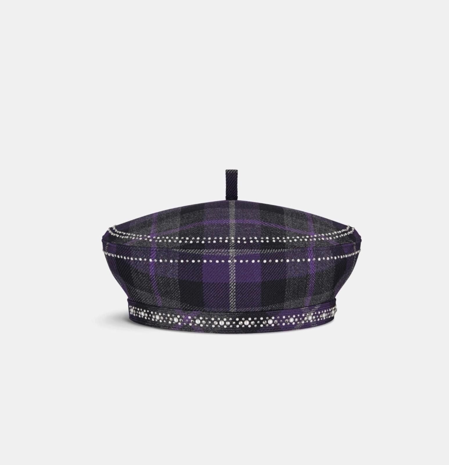 Dior Dior Arty Check’N’Dior Beret Size ONE SIZE - 2 Thumbnail