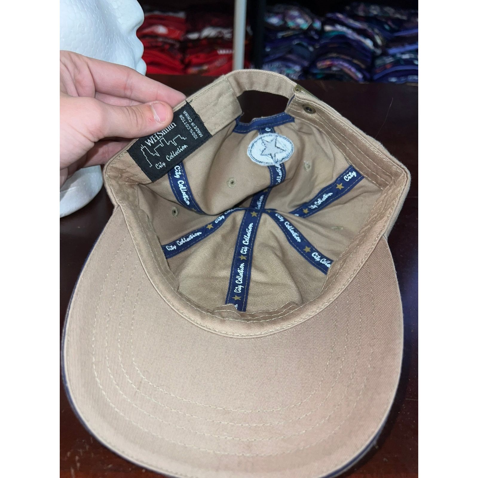 Vintage Nevada Hat WH Smith City Collection Brown Cap Headwear NWT Size ONE SIZE - 7 Thumbnail