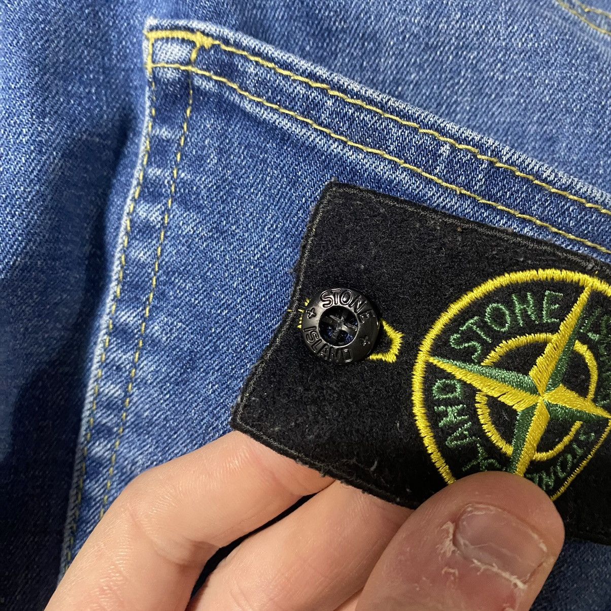 Stone Island Vintage Stone Island Jeans Patch Pocket Straight Fit Casual Size US 34 / EU 50 - 3 Thumbnail