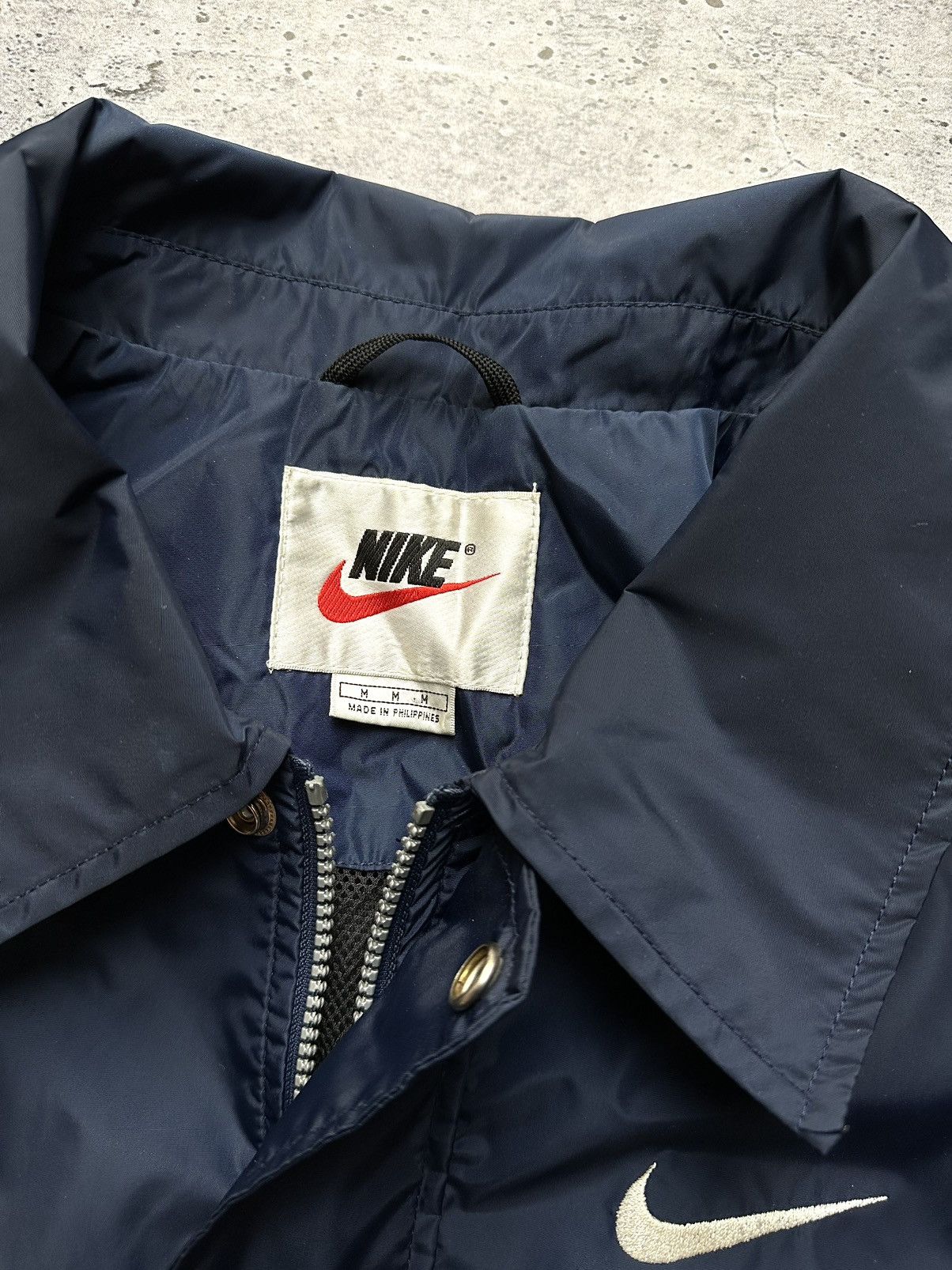 Vintage Vintage 90s Nike Swoosh Nylon Coach Y2K Jacket Size US M / EU 48-50 / 2 - 4 Thumbnail