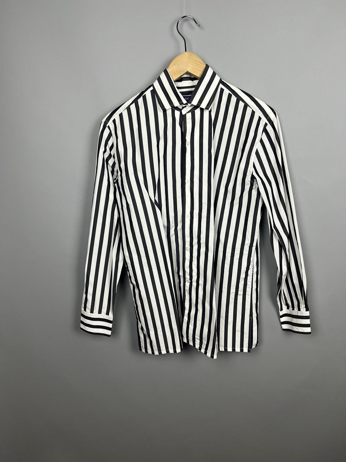 Ralph Lauren Purple Label Ralph Lauren Cotton Shirt stripe Rare Size S / US 4 / IT 40 - 1 Thumbnail