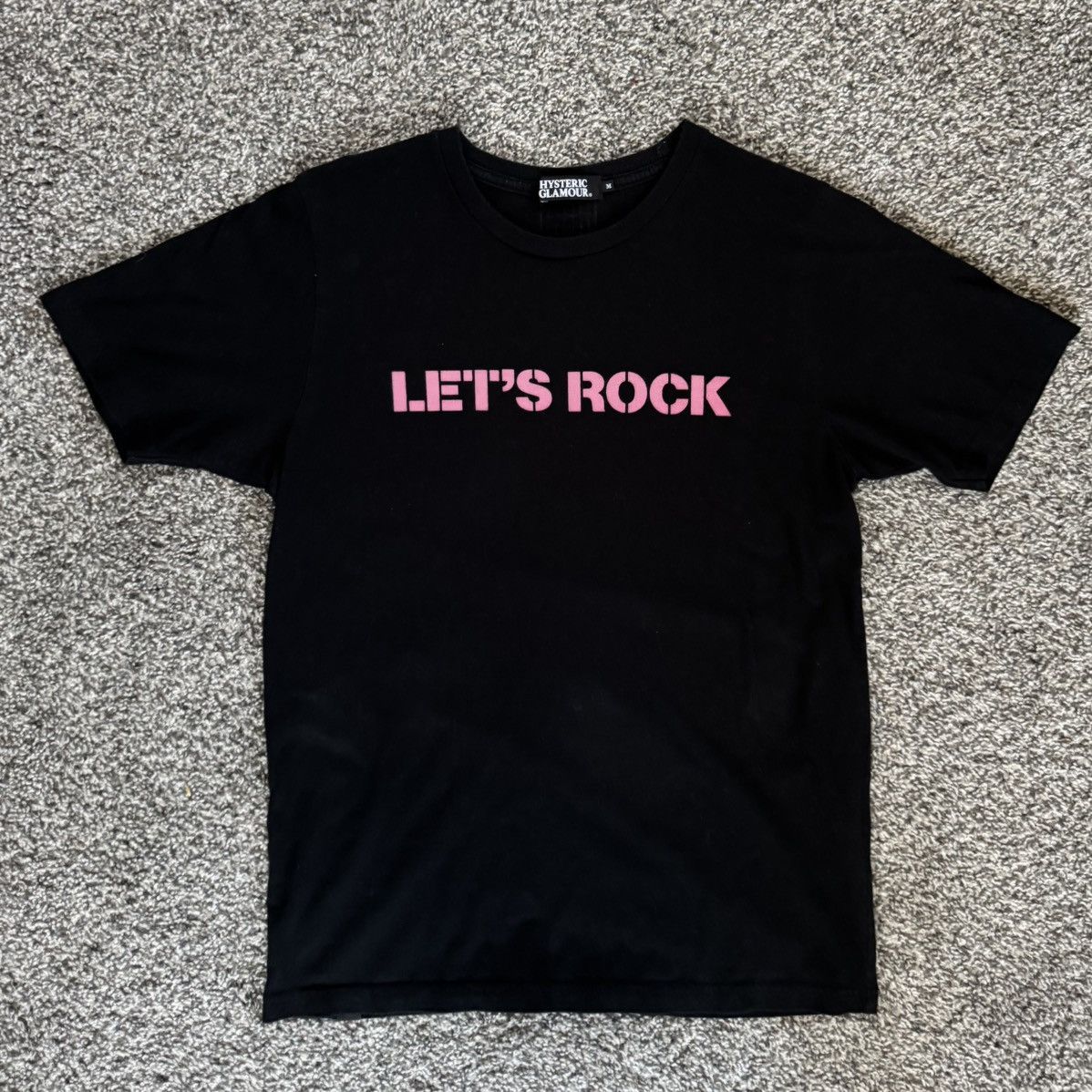 Hysteric Glamour *RARE* Hysteric Glamour “Lets Rock” Tee Size US M / EU 48-50 / 2 - 3 Thumbnail