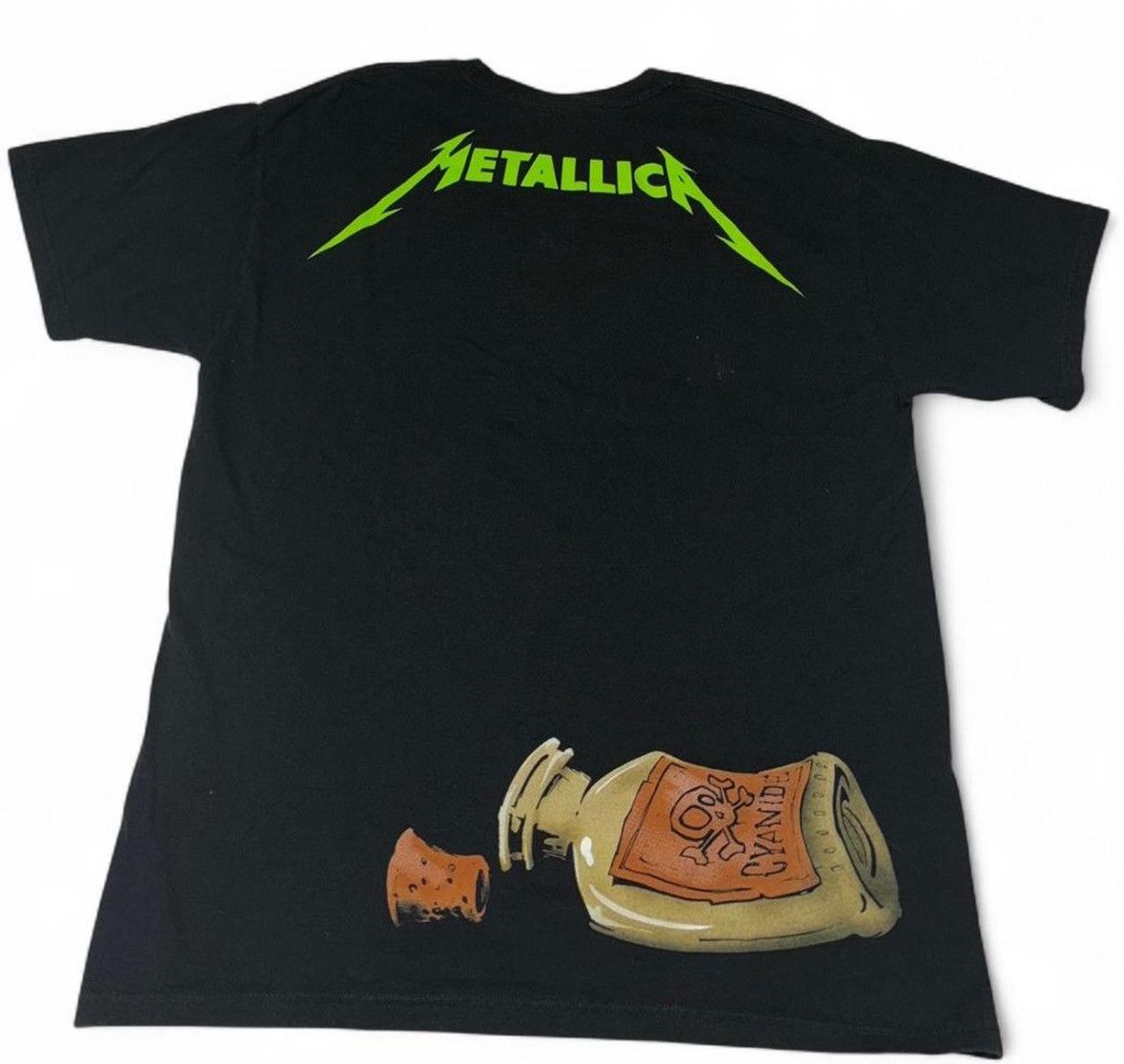 Band Tees × Vintage Metallica Cyanide Poison T-Shirt Men’s Double Sided Vintage Size US M / EU 48-50 / 2 - 2 Thumbnail