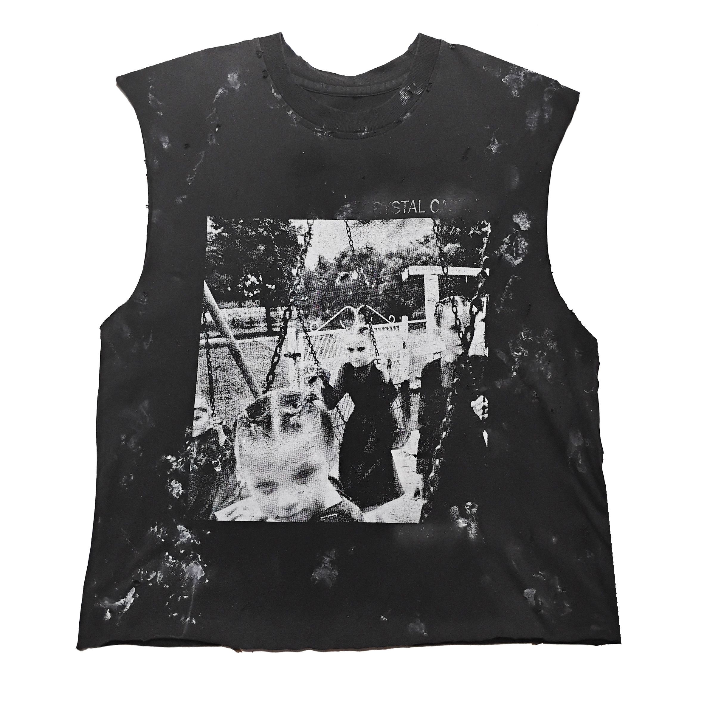 Band Tees Crystal Castles Amnesty TRASHED AND CROPPED Size US S / EU 44-46 / 1 - 1 Thumbnail