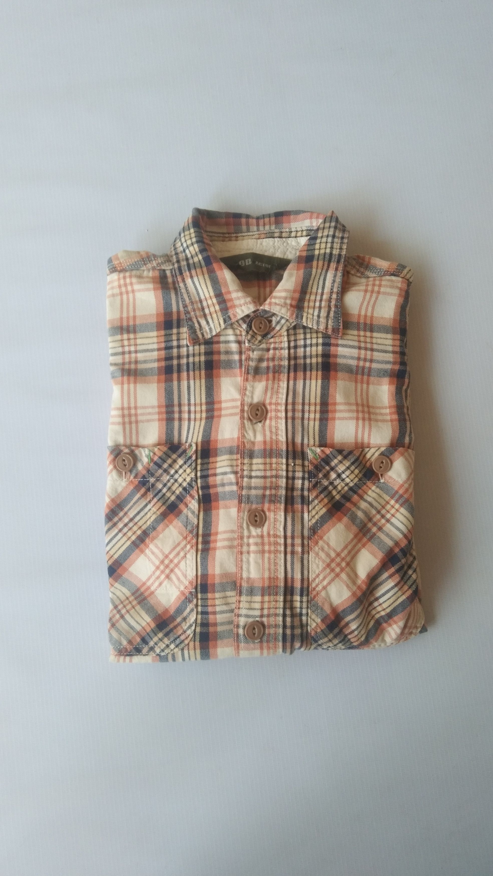 Japanese Brand FAB plaid button up shirt Size US M / EU 48-50 / 2 - 10 Thumbnail