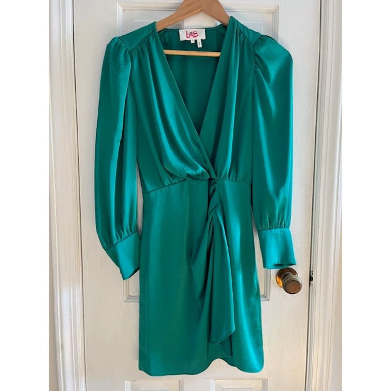 ba&sh ba&sh Creative Lab Green Dress Size X-Small Size XS / US 0-2 / IT 36-38 - 2 Thumbnail