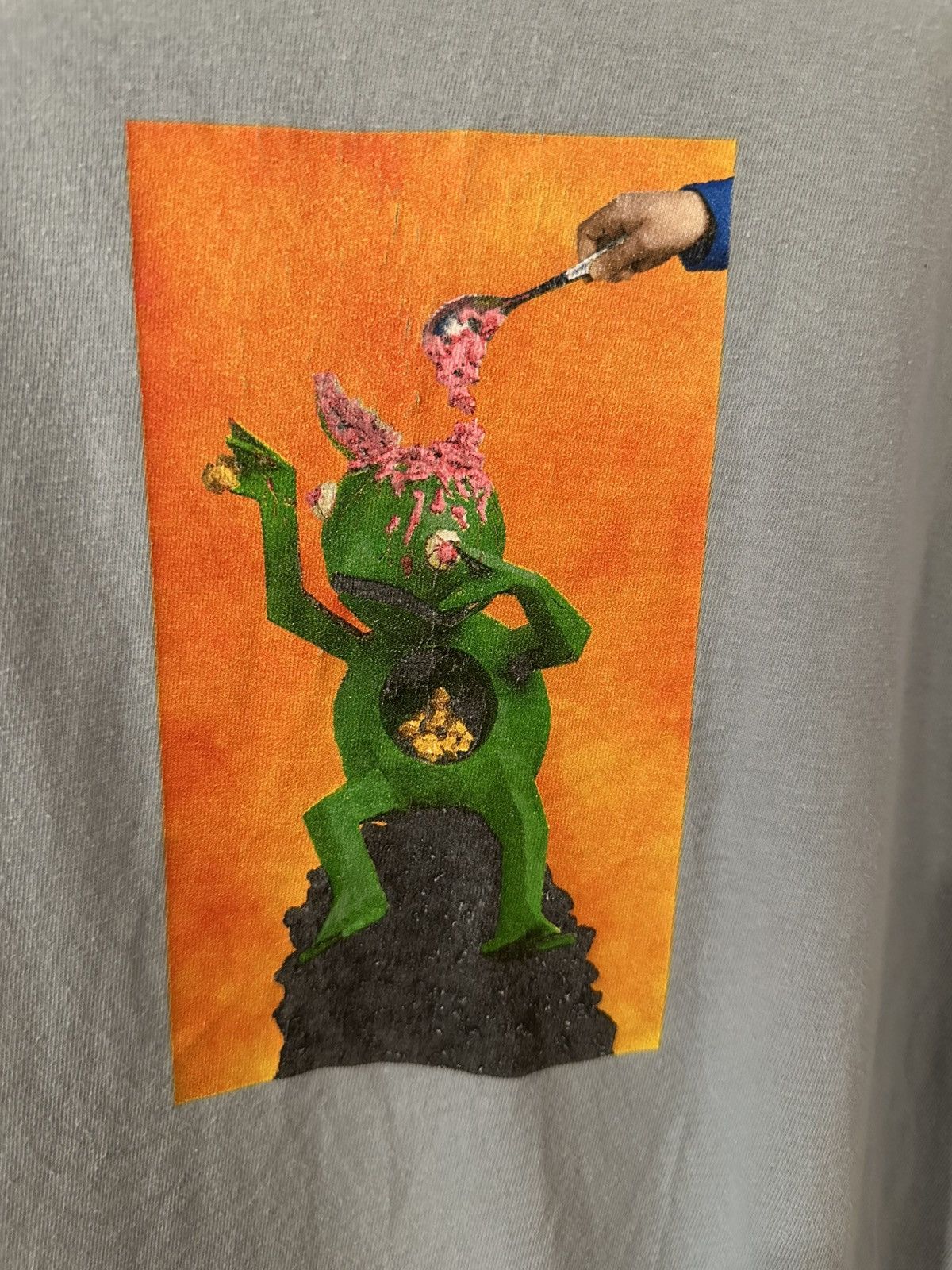 Supreme Supreme Mike Hill Frog Brains Tee Size US M / EU 48-50 / 2 - 4 Thumbnail
