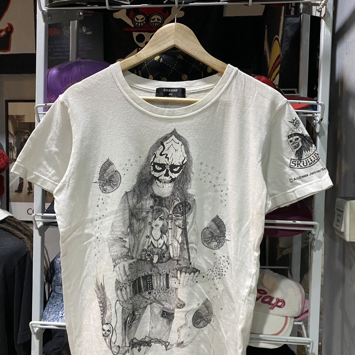 CABANE de ZUCCa Cabane de zucca Andreas Jenne/Skullux tshirt Size US S / EU 44-46 / 1 - 3 Thumbnail