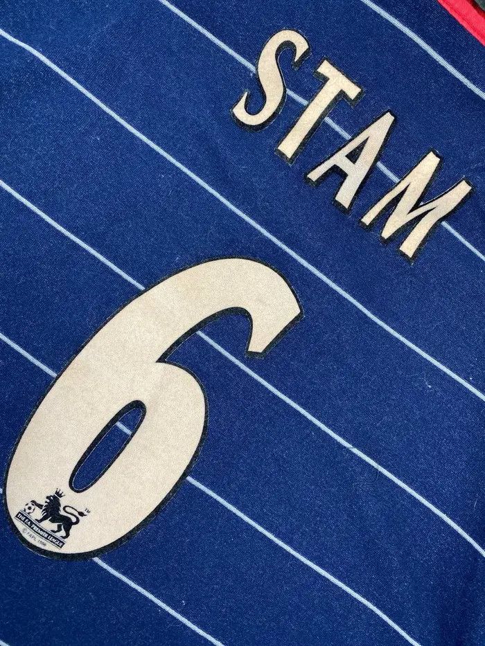 Umbro Umbro Manchester United 1999 2000 Stam #6 Away Shirt Soccer Size US L / EU 52-54 / 3 - 16 Thumbnail